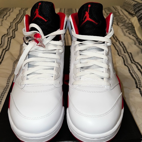 fire red 5s jordan